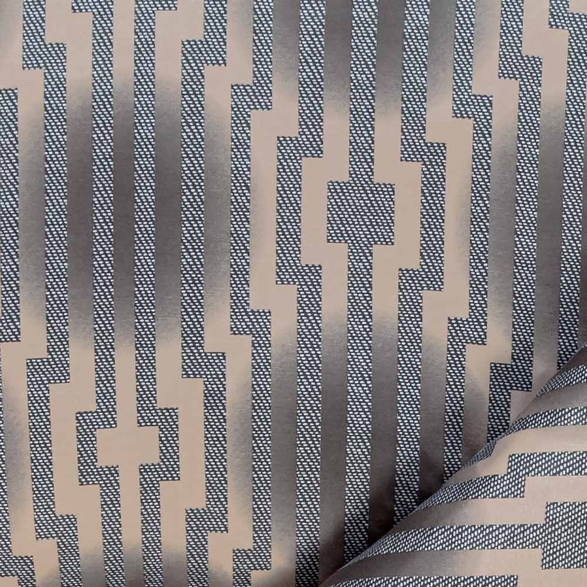 Estella Bettwäsche Estella Mako Jersey Bettwäsche 155x220 Levian kiesel grau Punkte 6970-, Mako-Jersey, 2 teilig, für Sommer und Winter