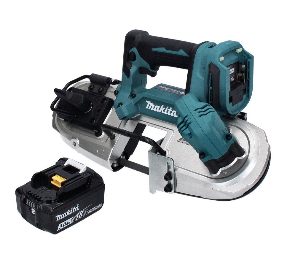 Thumbnail - Makita Bandsäge DPB 183 F1 Akku Bandsäge 18 V 66 mm Brushless + 1x Akku 3,0 Ah - ohne