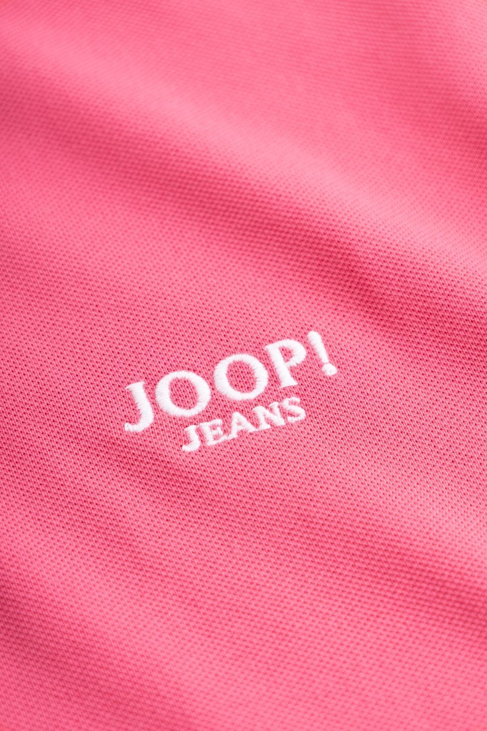 665 Stretch Poloshirt (1-tlg) AGNELLO mit Pink Jeans Joop! Joop Medium