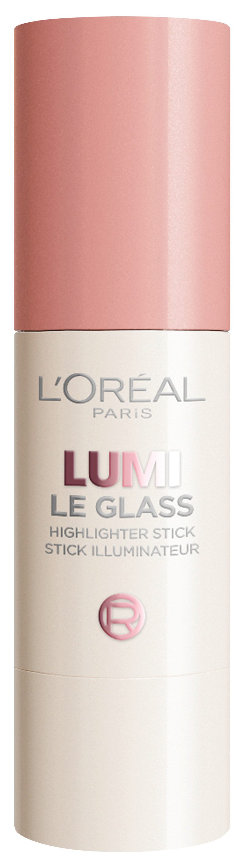 L'ORÉAL PARIS Highlighter LUMI LE GLASS HIGHLIGHTER STICK, verleiht einen sofortigen Glow