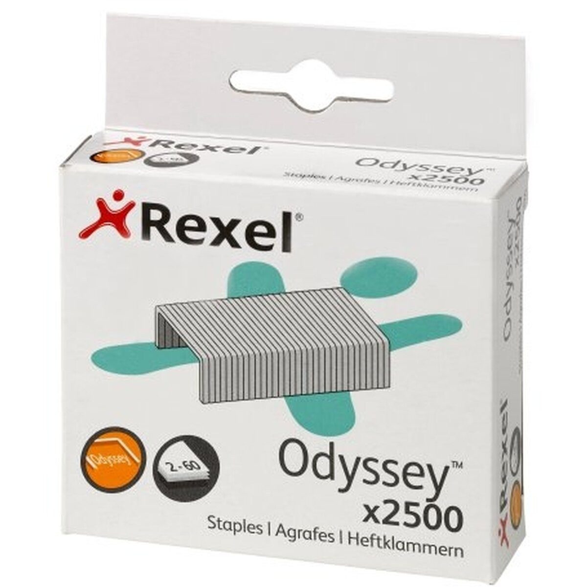 REXEL Heftklammer Heftklammern Odyssey-Heftgerät VE=2500 Stück