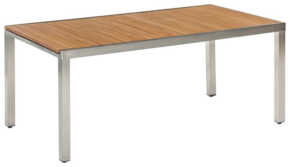 MERXX Gartentisch Keros, 100x240 cm, Tischplatte aus 100%  FSC®-zertifiziertem Hartholz