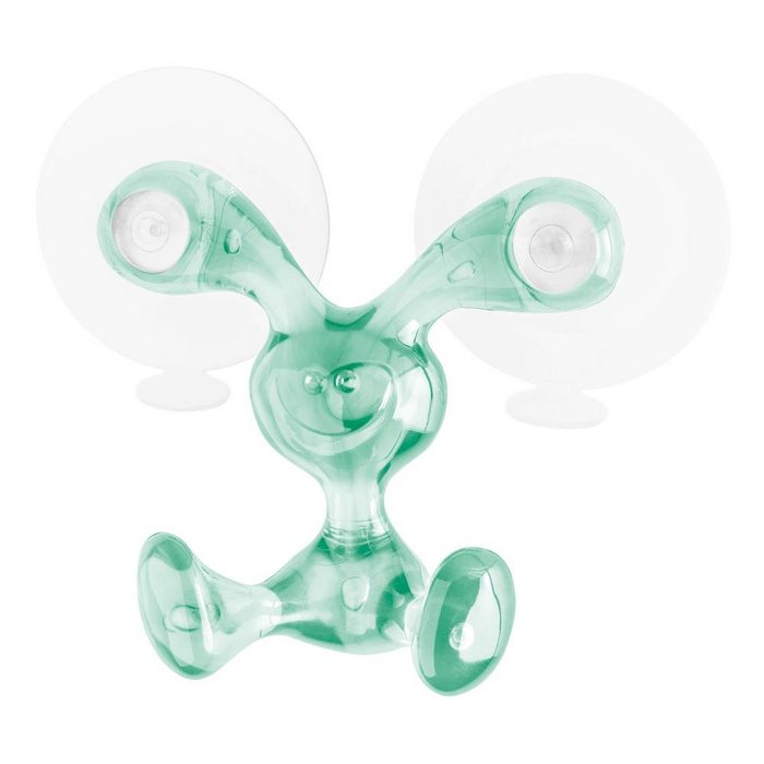 KOZIOL Wandhaken Bunny Transparent Jade