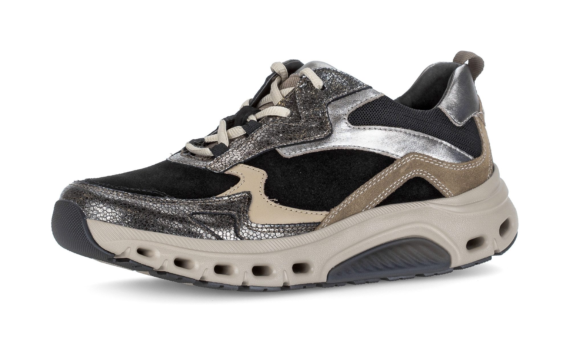 Gabor Rollingsoft Keilsneaker, Plateau, Schnürschuh, Halbschuh günstig online kaufen