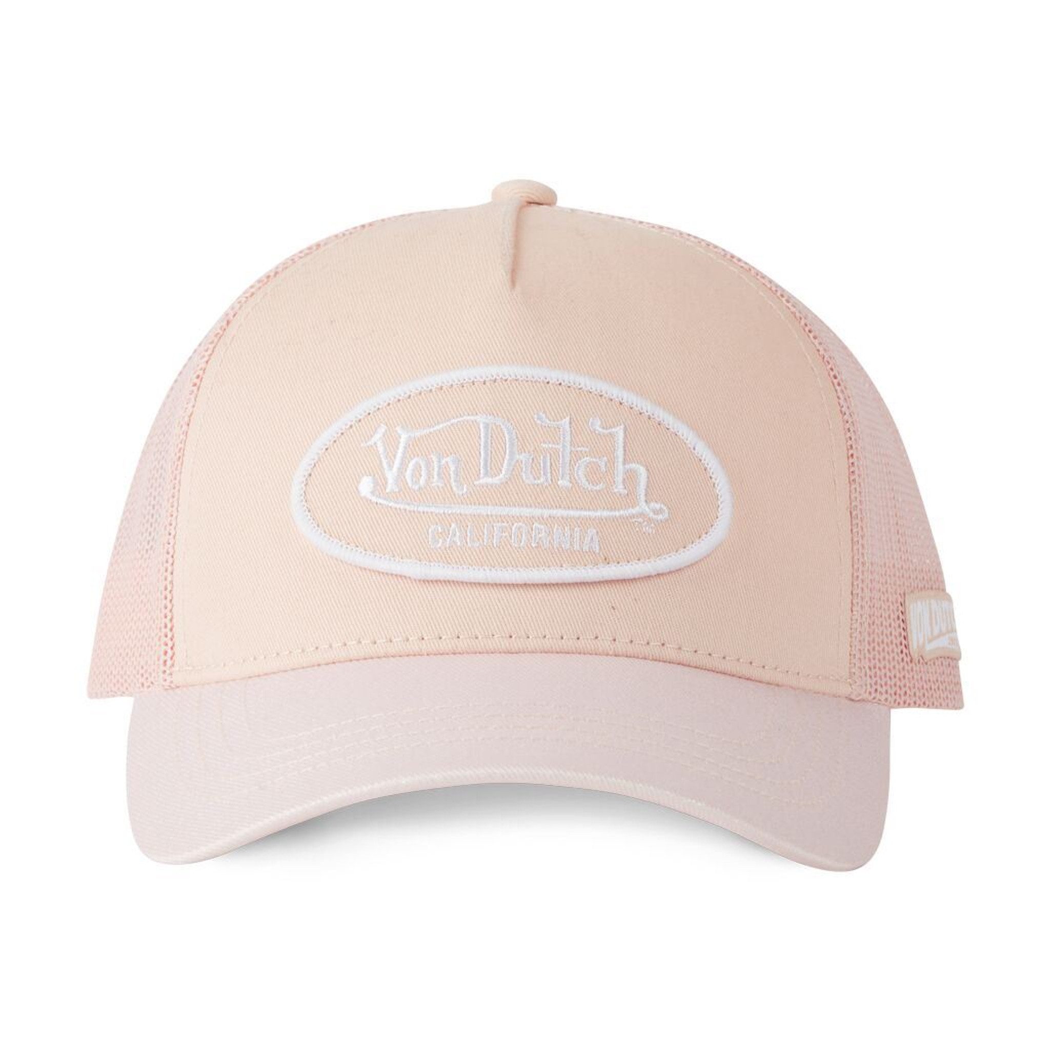 Von Dutch Trucker Cap Von Dutch Originals Trucker Cap - TWILL GLITTER Visor Light Pink (Basecap, Basecap, Meshcap, Trucker Kappe)