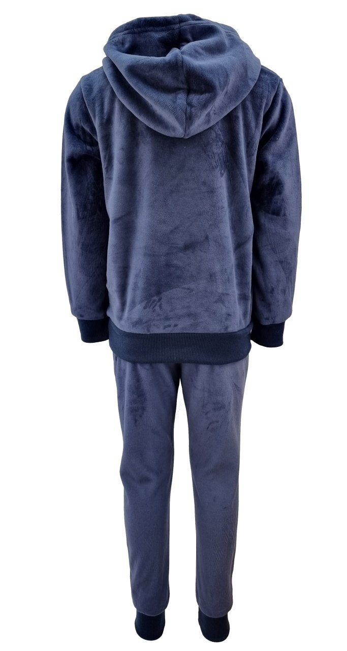 Girls Fashion Jogging Suit Velour Sweatshirt Leisure Set Hooded Pullover + Jogging Pants, MF277