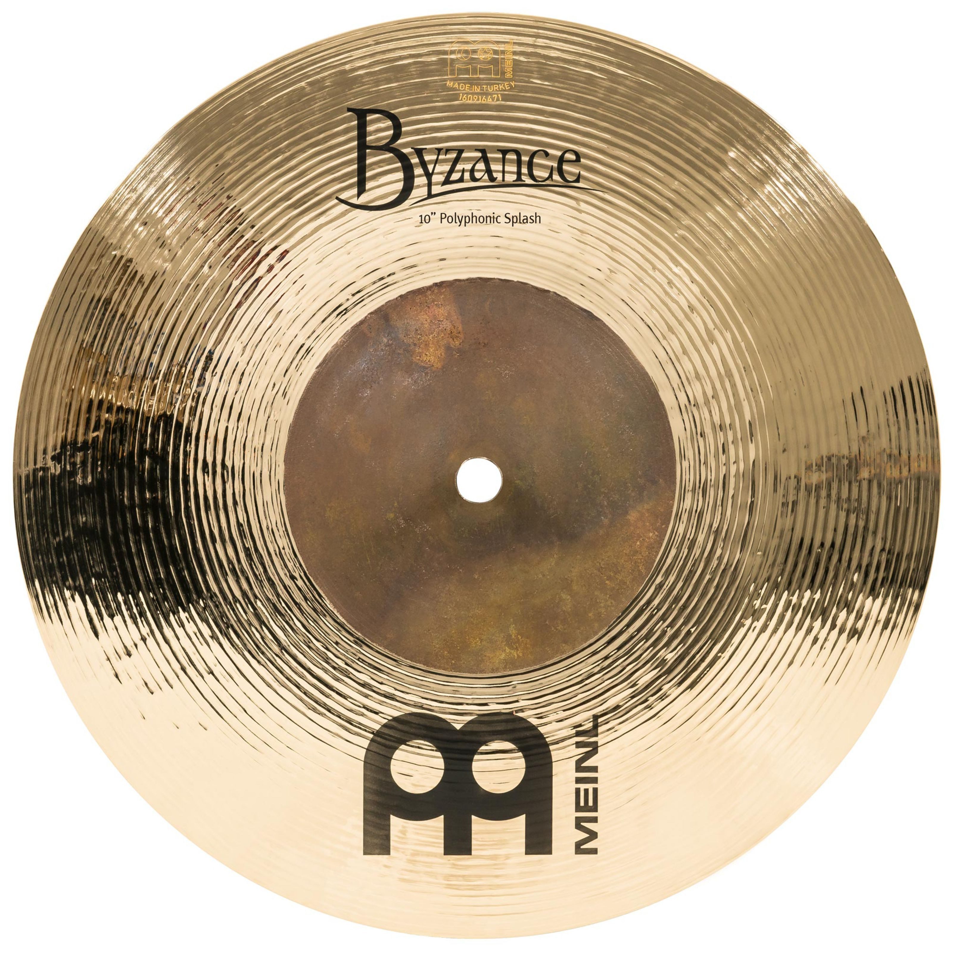 Meinl Percussion Бассейн, Cymbals, Crash Бассейн, B10POS-B Byzance Polyphonic Splash 10" Brilliant - Crash Бассейн