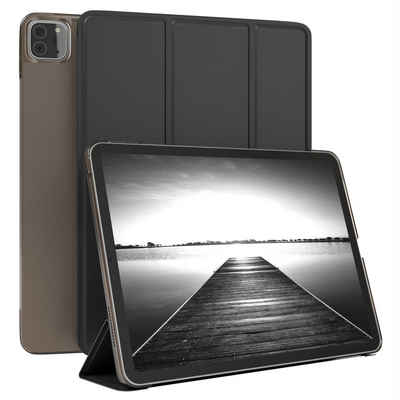 EAZY CASE Tablet-Hülle Smart Case für iPad Pro 11" 1. / 2. / 3. / 4. Gen. 11 Zoll, Anti-Kratz Tasche Schutzhülle mit Sleep Wake Up Funktion Hülle Schwarz