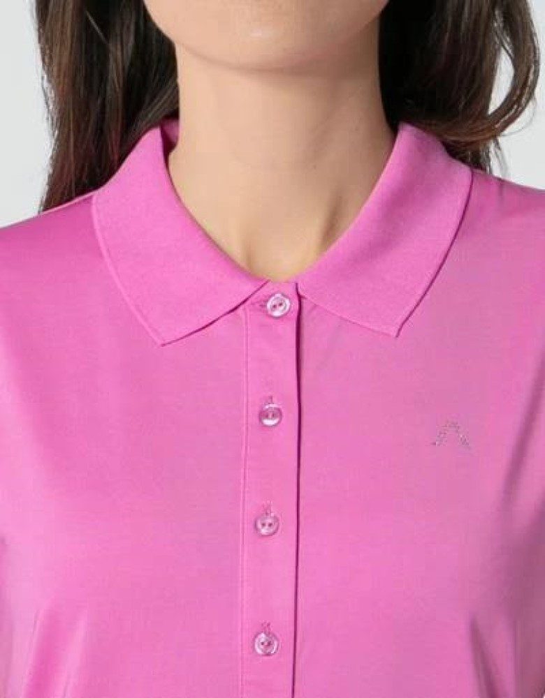 Alberto Poloshirt Alberto Golf Polo Eva Dry Comfort Pink Damen