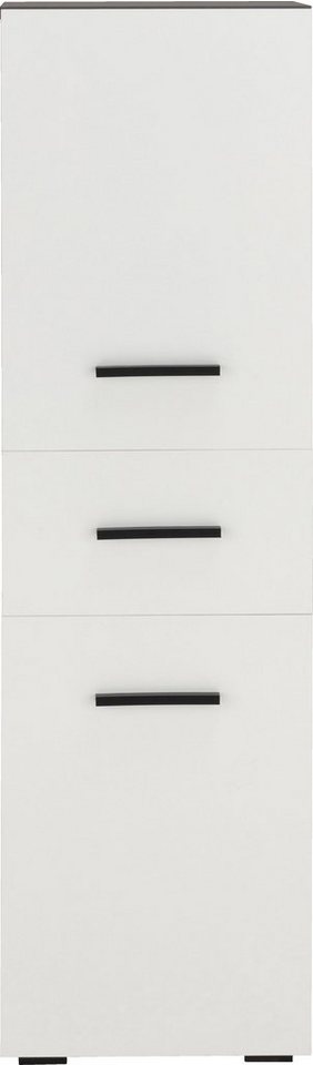 INOSIGN Midischrank Skara verstellbarer Einlegeboden hinter jeder Tür, Breite  38 cm, Höhe 130 cm