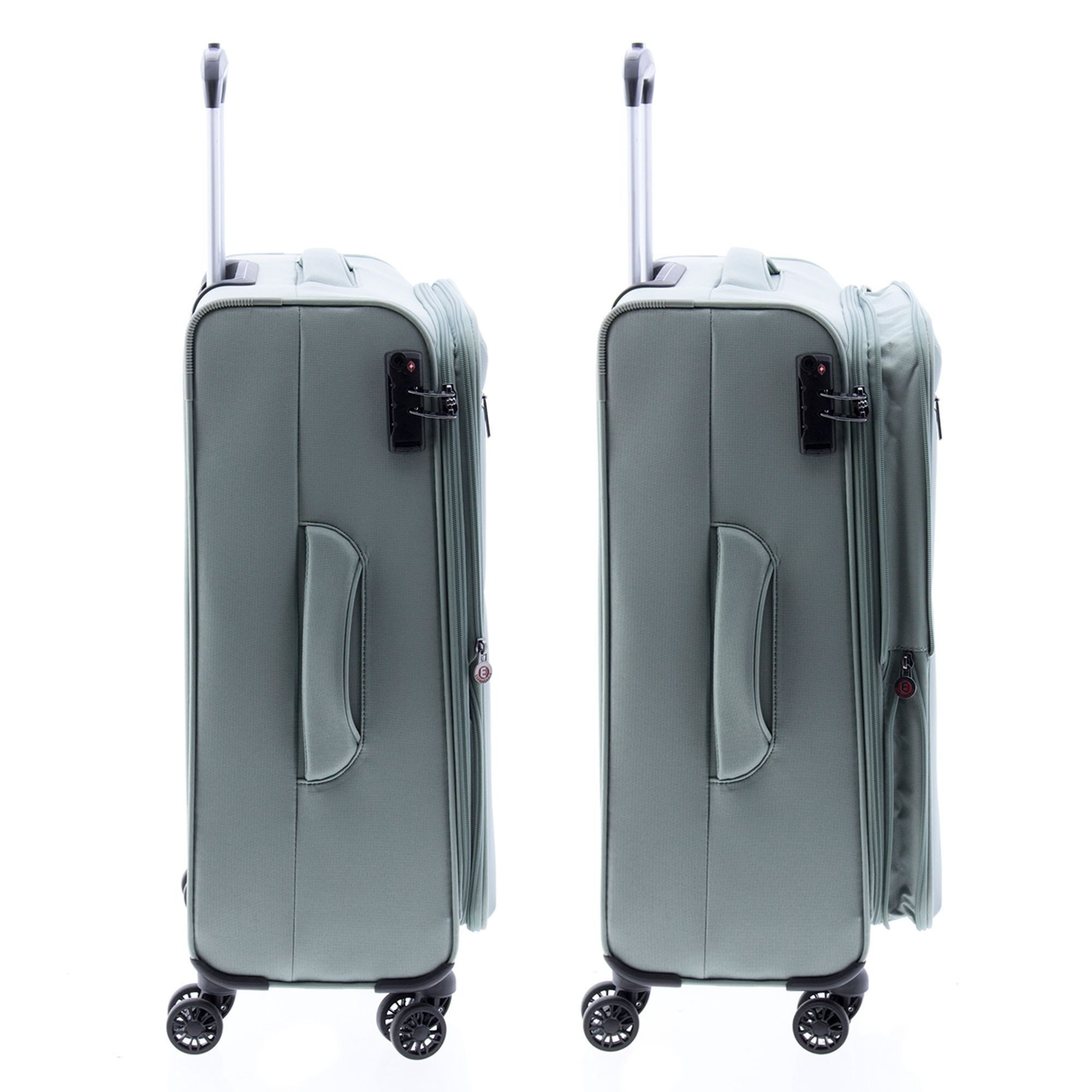 GLADIATOR Weichgepäck-Trolley 3700, 4 Rollen, Nylon