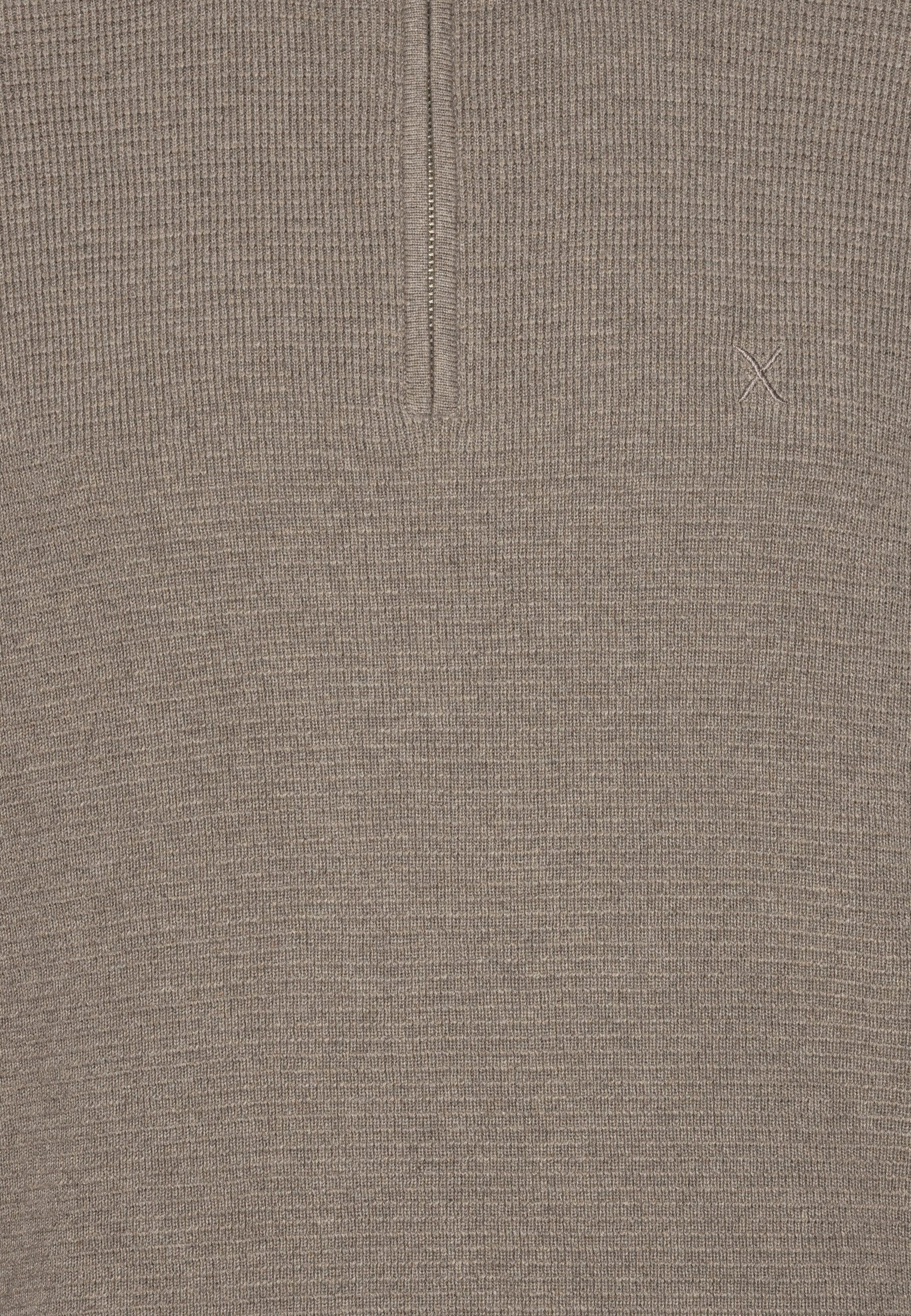 Clean Cut Copenhagen Bolero Clean Cut Copenhagen Oscar Half-Zip Knit (1-tlg)