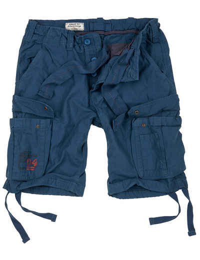 SURPLUS Cargoshorts SURPLUS Airborne Vintage Shorts, navy Cargostyle