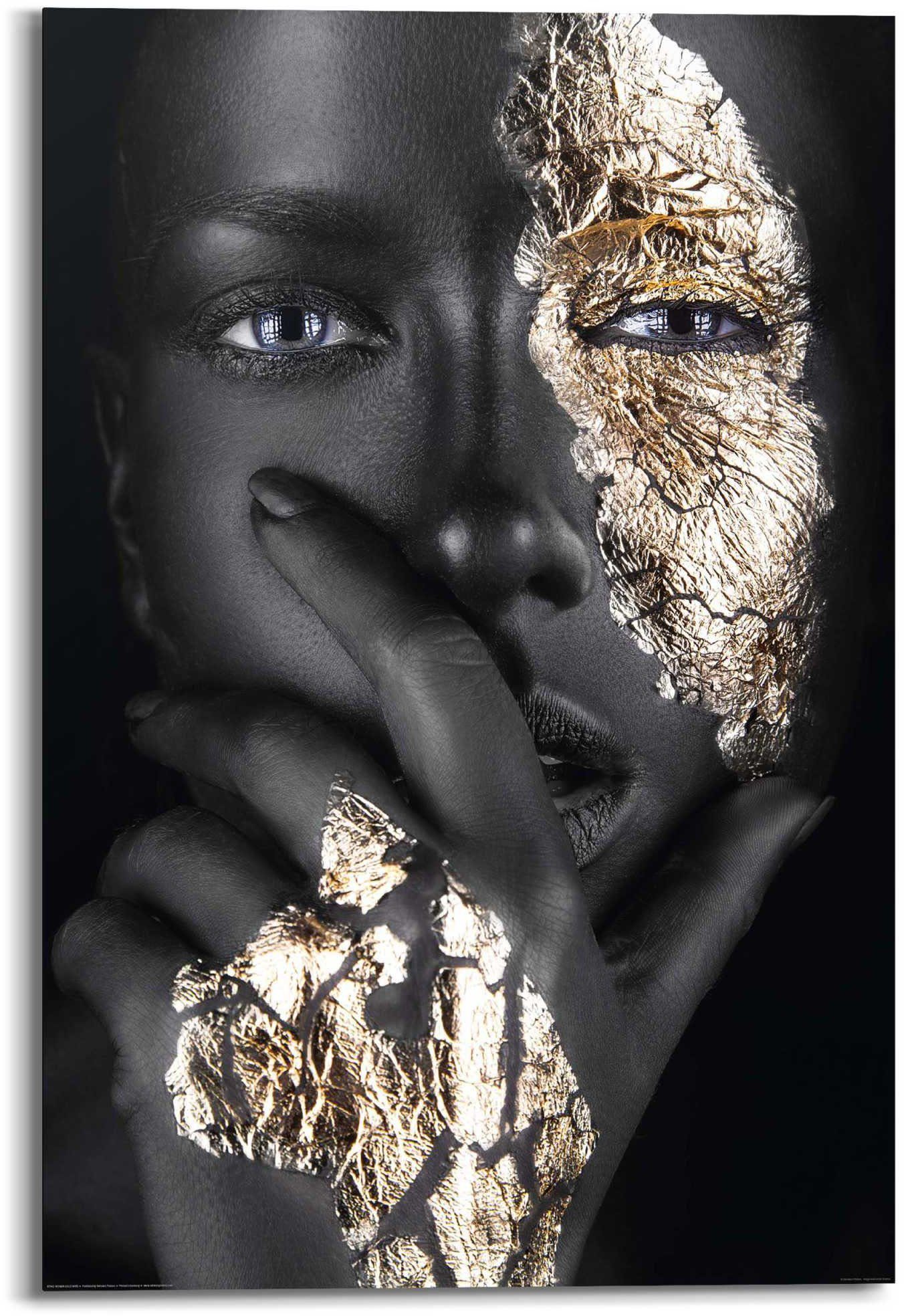 Reinders! Wandbild Goldene Hand