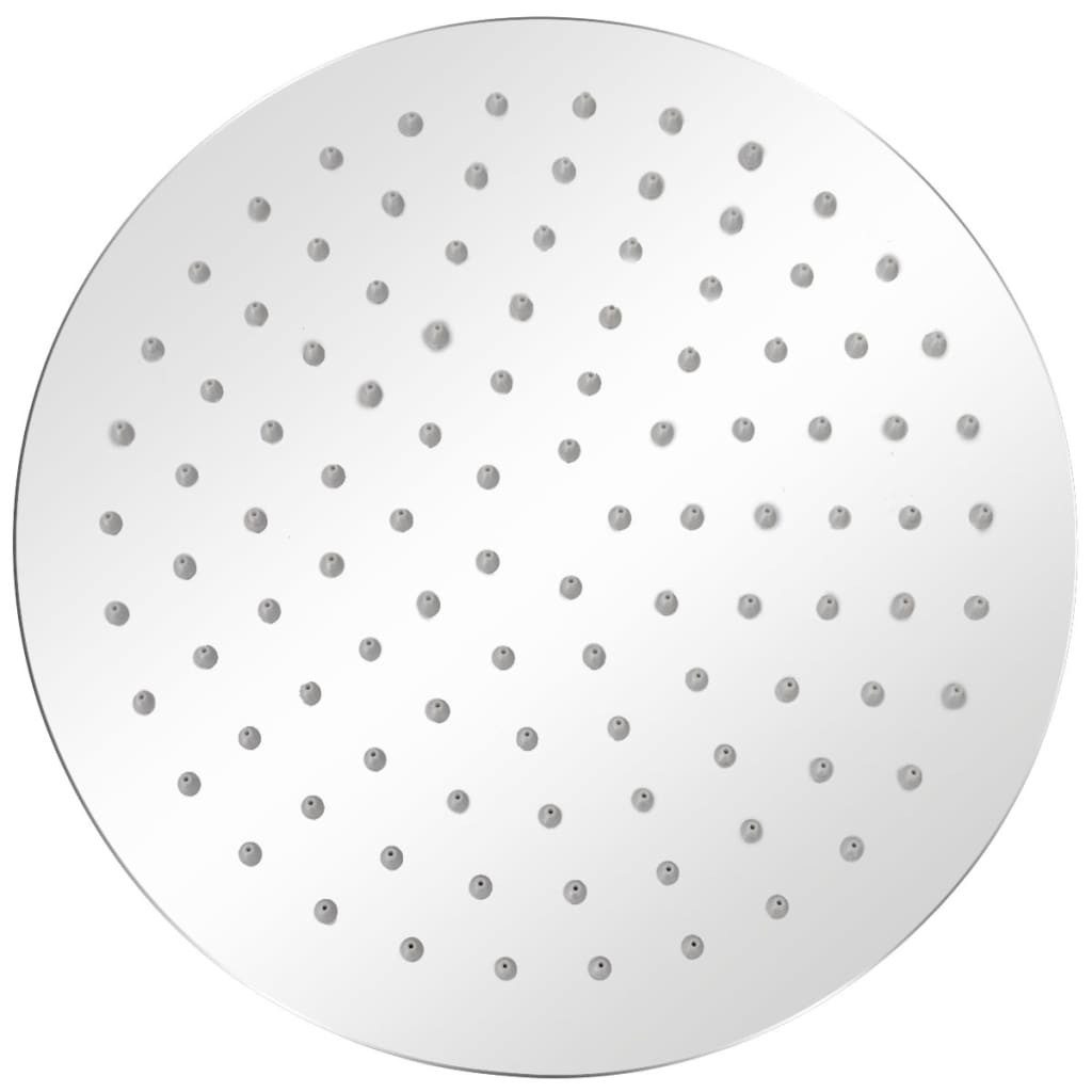 vidaXL Regenduschkopf Regenbrause Edelstahl 25 cm günstig online kaufen
