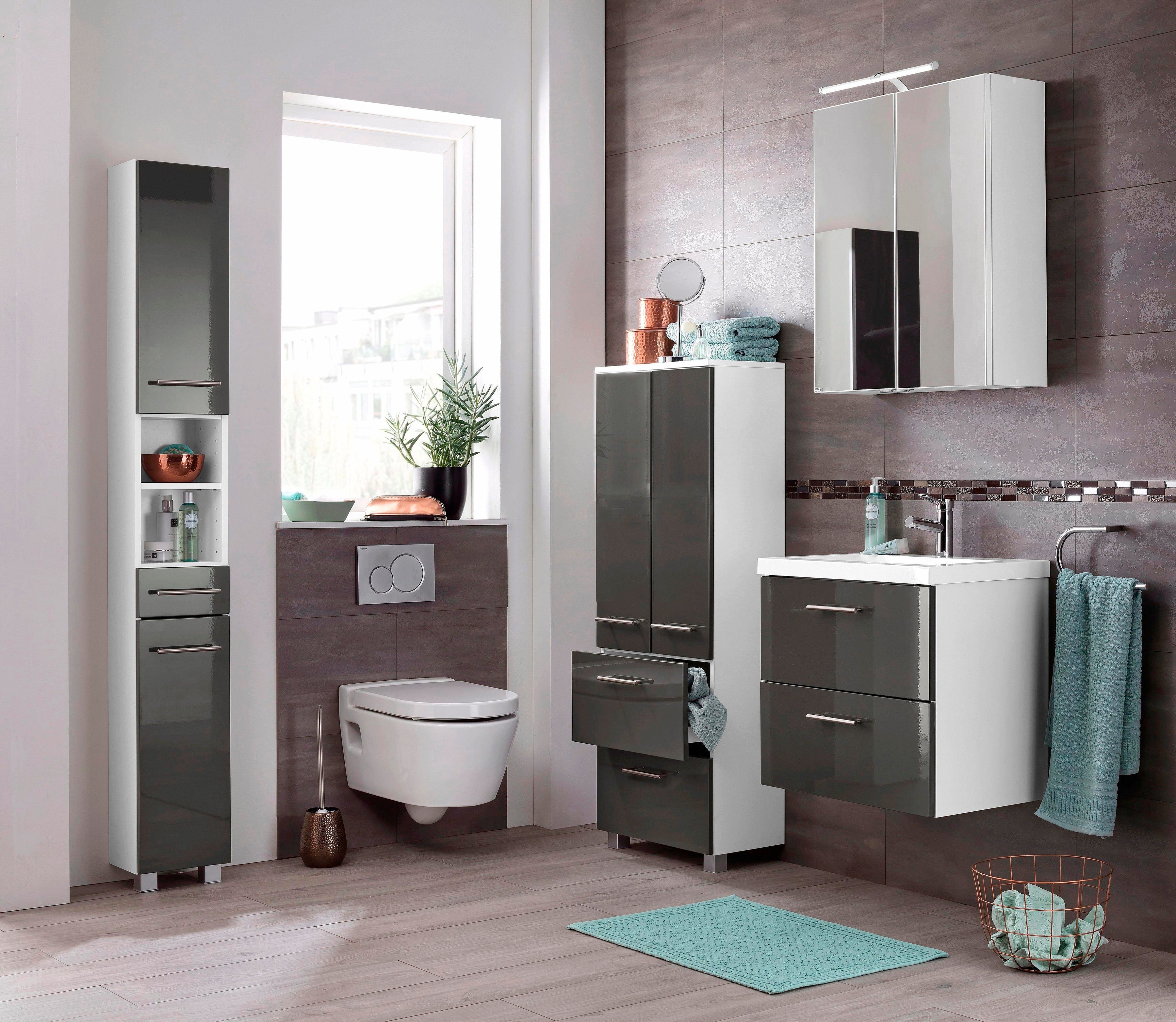 welltime Badmöbel-Set Venedig, (2-St), Spiegelschrank und günstig online kaufen