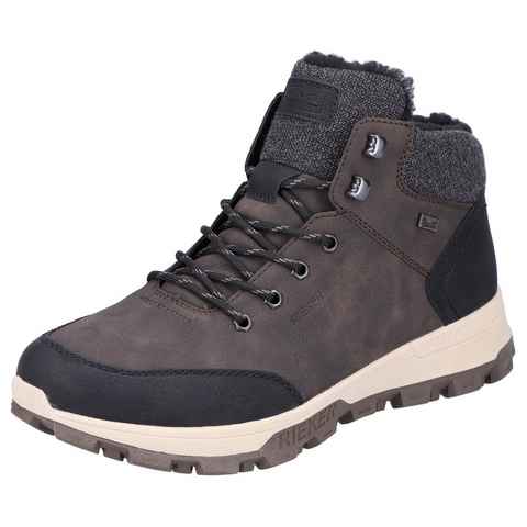 Rieker Winterboots mit komfortabler SoftFoam-Innensohle, Freizeitschuh, Schnürschuh