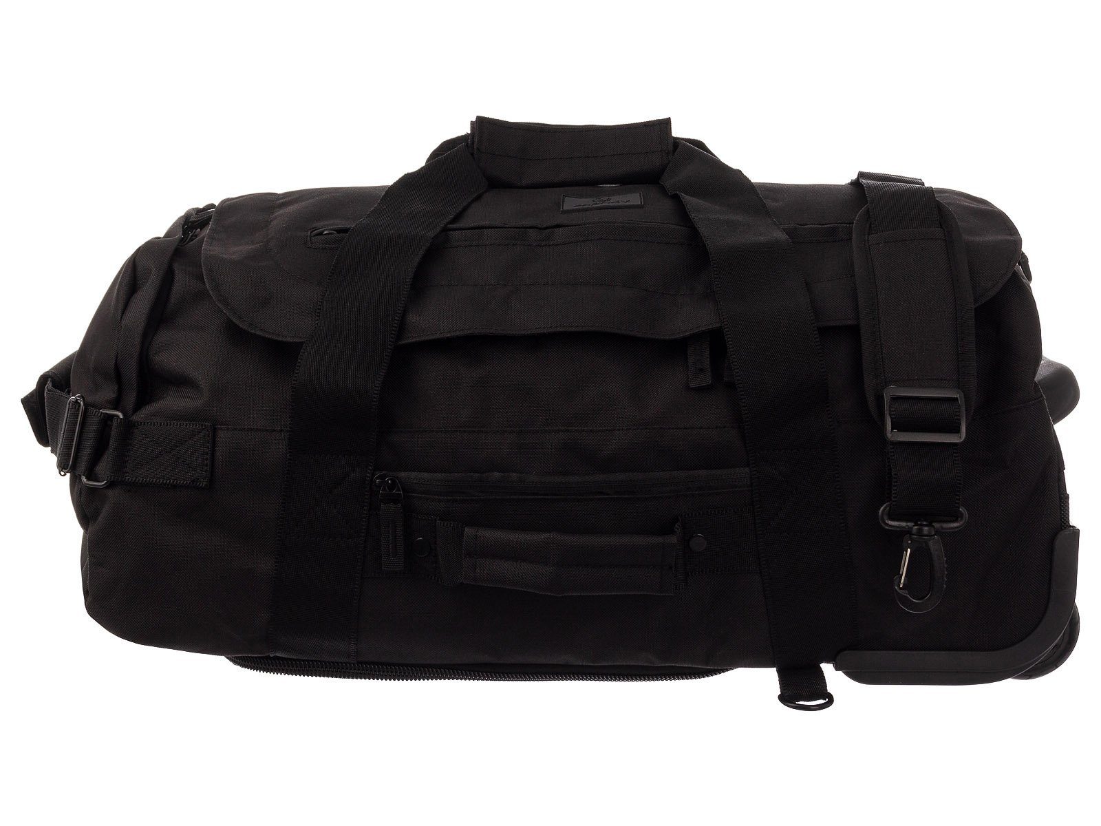 Franky Reisetasche RT42L Rolllenreisetasche faltbar schwarz (ein Stück, 1-tlg., ca. B/H/T 62/29/35 cm), faltbar,kein Gestänge