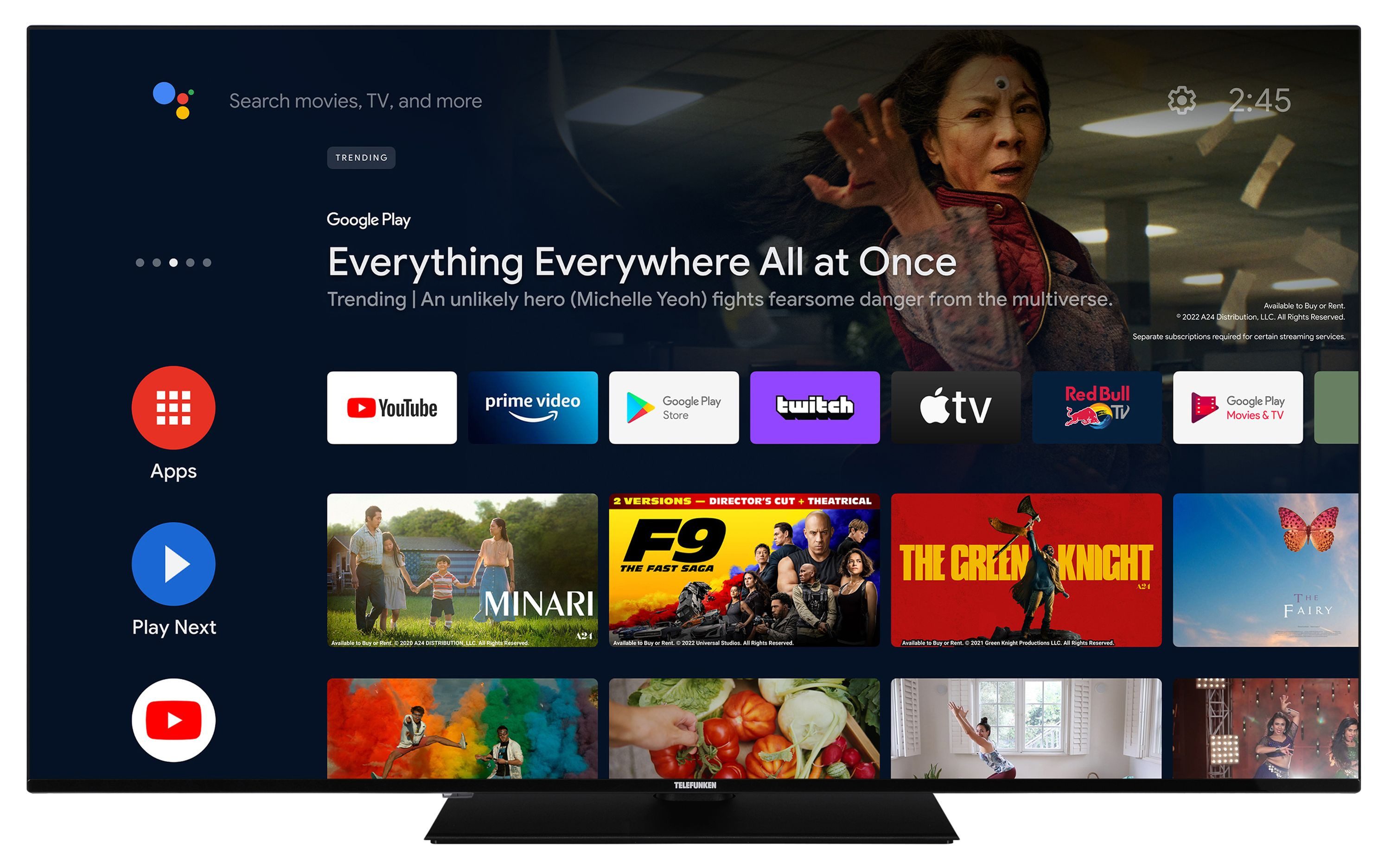 D65U750X2CW LCD-LED Fernseher