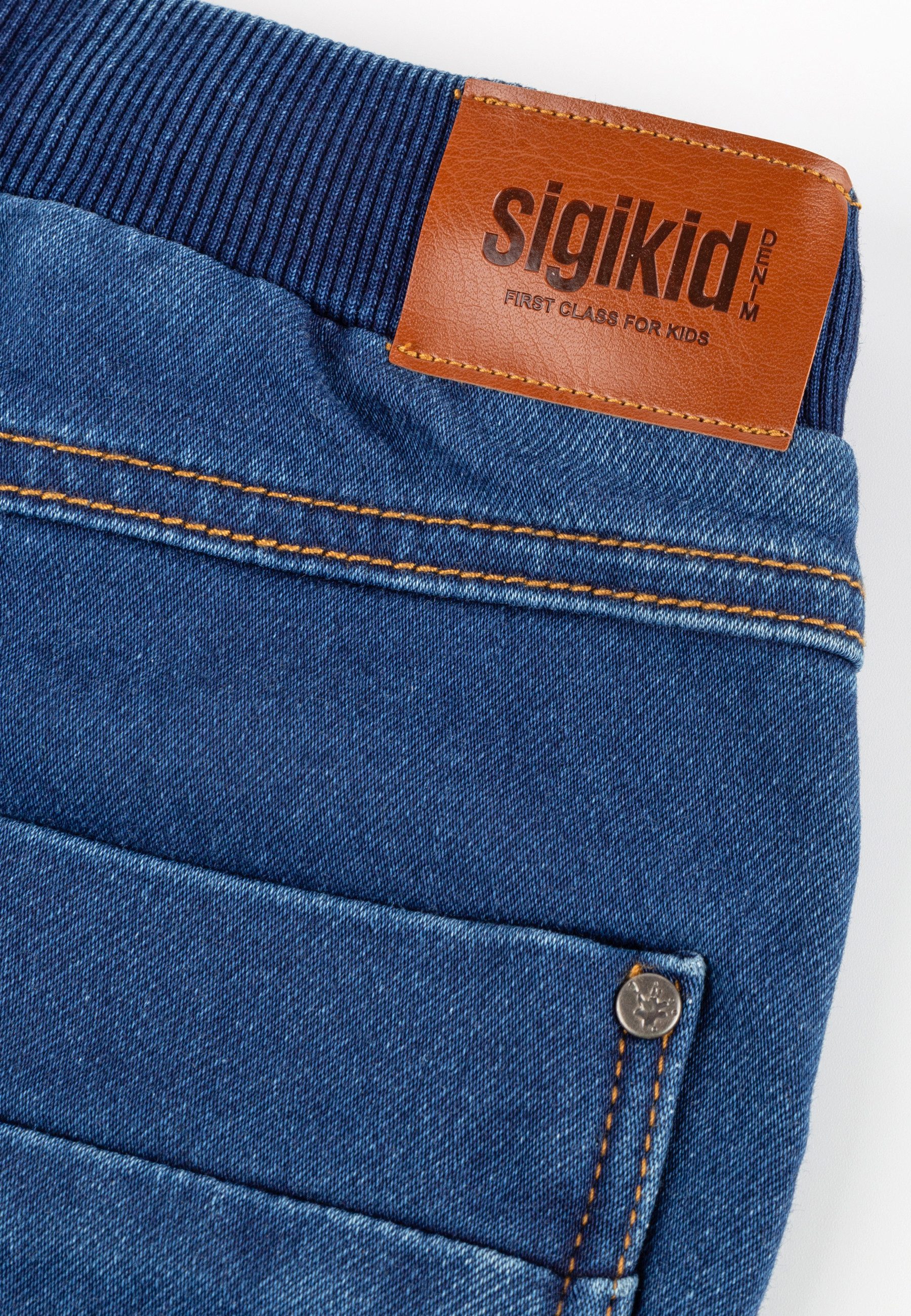 Sigikid Schlupfjeans Sweat Denim Jeans für Kinder Unisex (1-tlg)