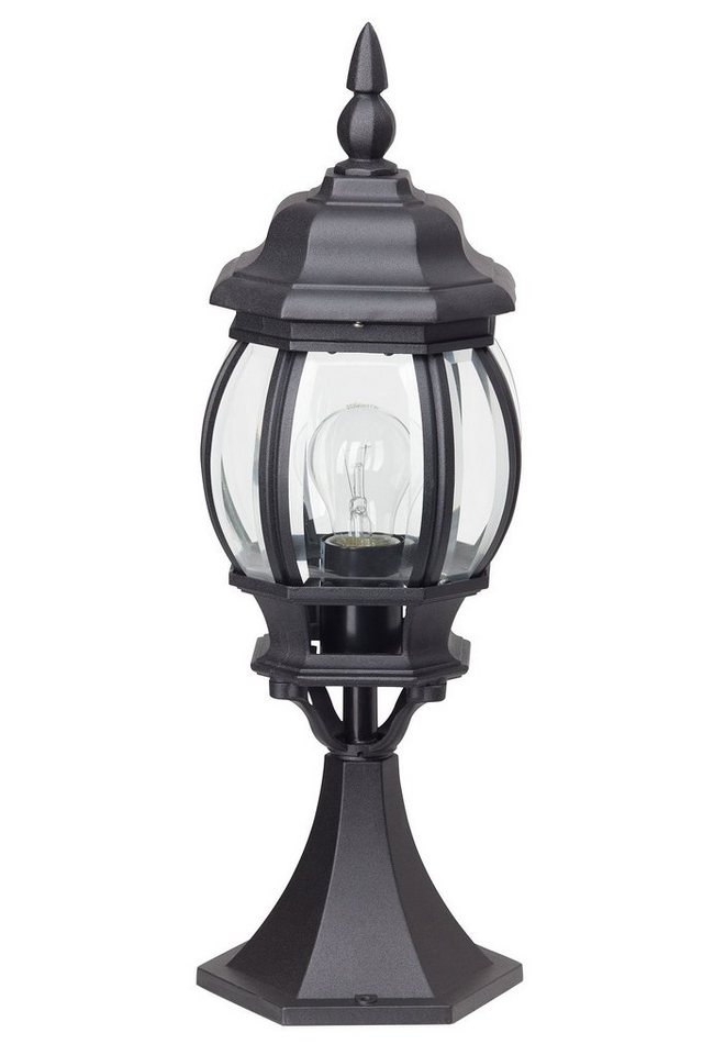 Brilliant Außen-Stehlampe Istria, Lampe Istria Außensockelleuchte 50cm  schwarz 1x A60, E27, 60W, geeig, Höhe: 50cm