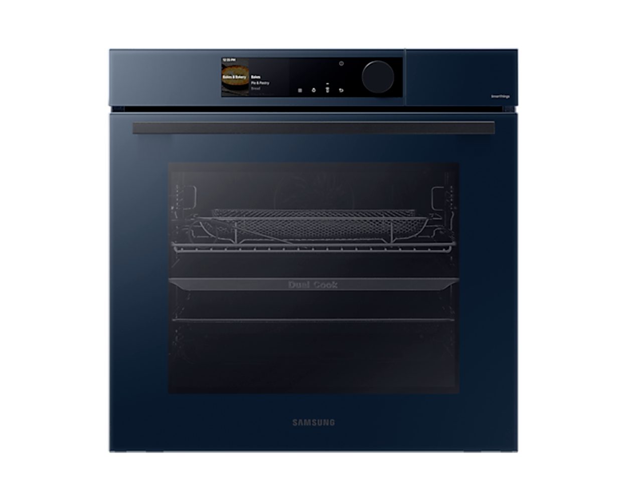 Samsung Pyrolyse Backofen NV7600B NV7B6675CDN, mit 1-fach-Teleskopauszug, Pyrolyse-Selbstreinigung, Dual Cook – Ein Ofen. Zwei Garräume. Maximale Flexibilität.