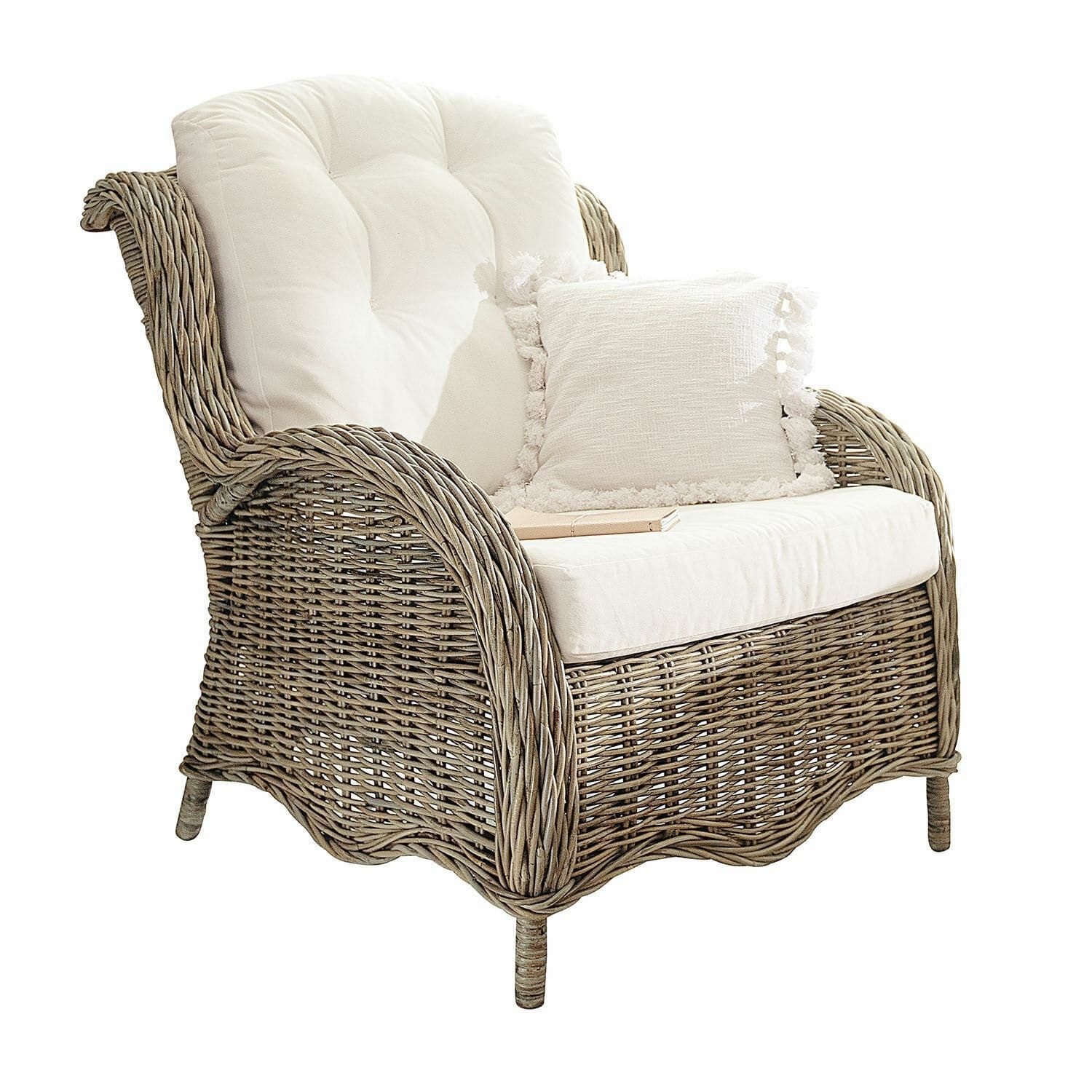 Mirabeau Sessel Sessel Hailee braun/creme günstig online kaufen