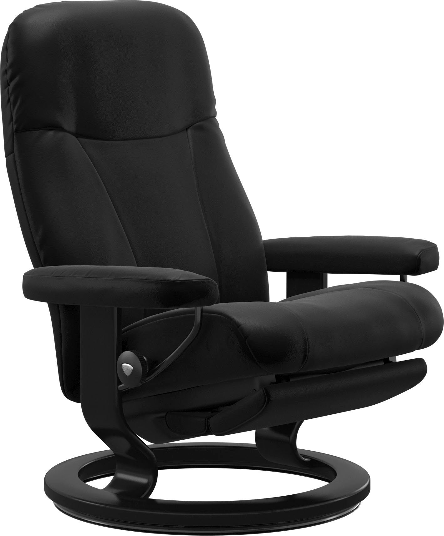 Stressless® Relaxsessel Garda, verstellbar, optional 2-motorisch, Größe M & L, Gestell Schwarz