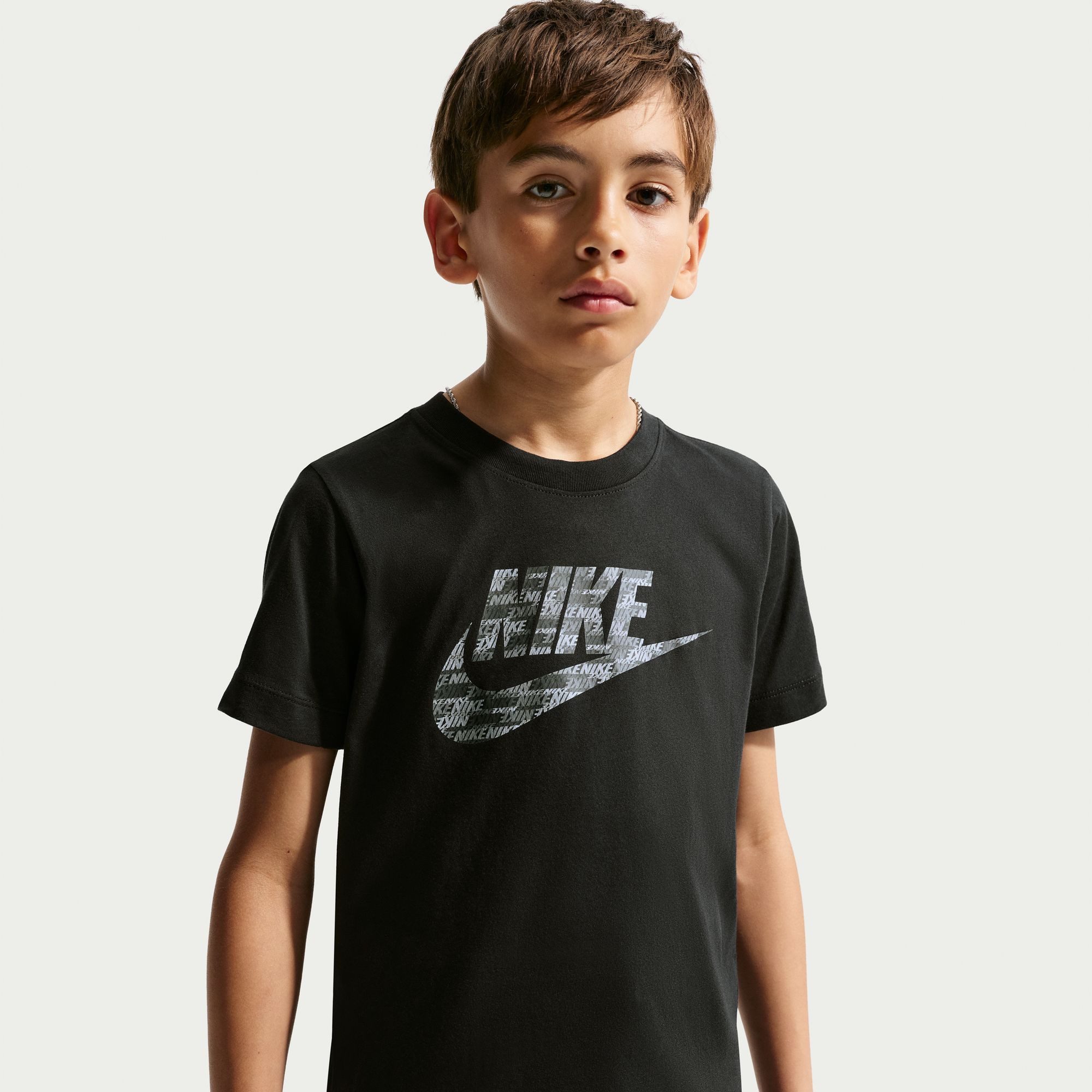Nike Sportswear T-Shirt K NSW TEE CLUB AOP FILL Für Kinder und Jugendliche