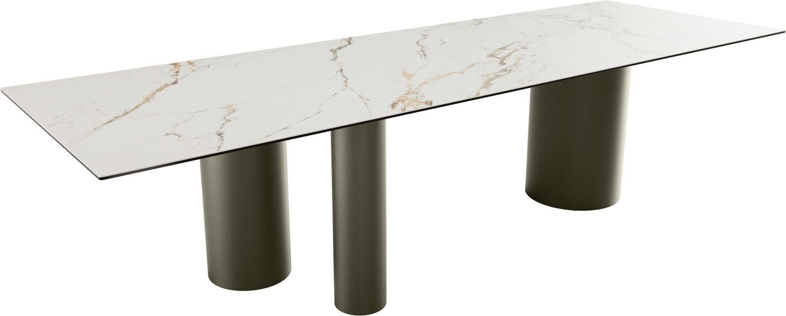 DELIFE Esstisch Edge, Keramik Calacatta Luxe günstig online kaufen