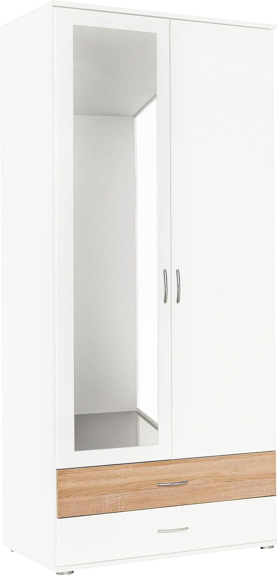 rauch Kleiderschrank "Noosa", mit Spiegel und Schubkästen günstig online kaufen