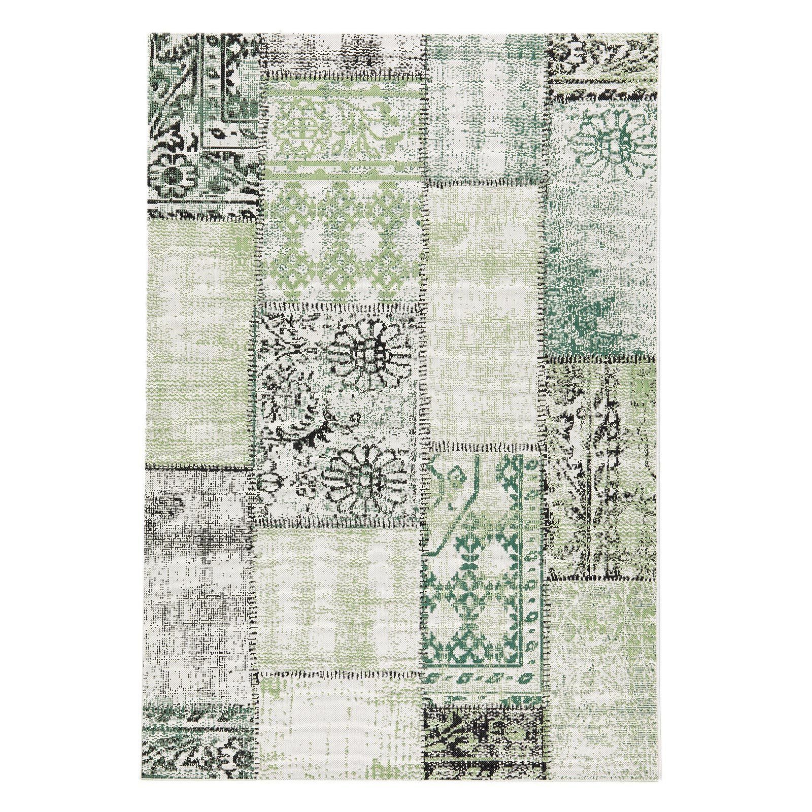 Karat Teppich Cotton, Erhältlich in 4 Farben & 4 Größen, Wohnteppich, Rechteckig, Höhe: 7 mm, pflegeleicht, Wohnzimmer