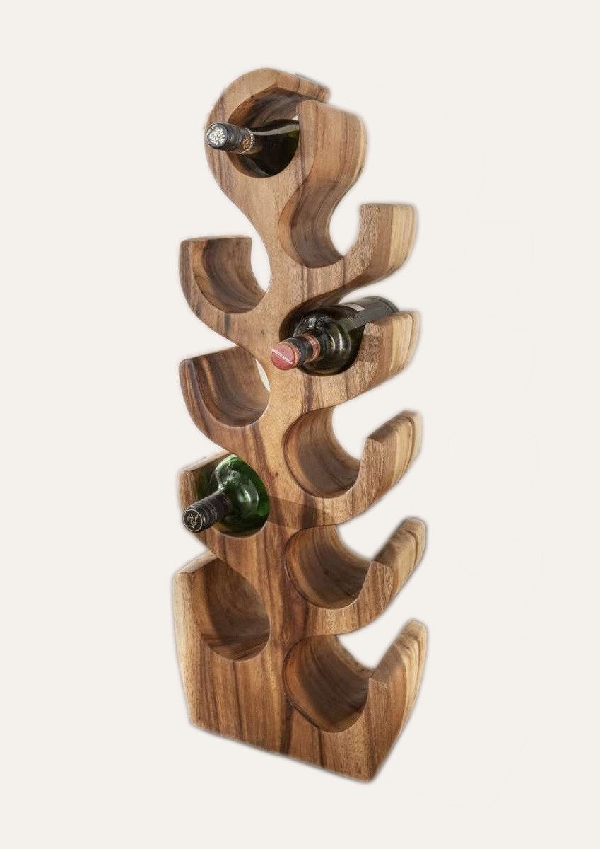 More2Home Weinregal KAKTUS, Holz, 10 Flaschen, günstig online kaufen