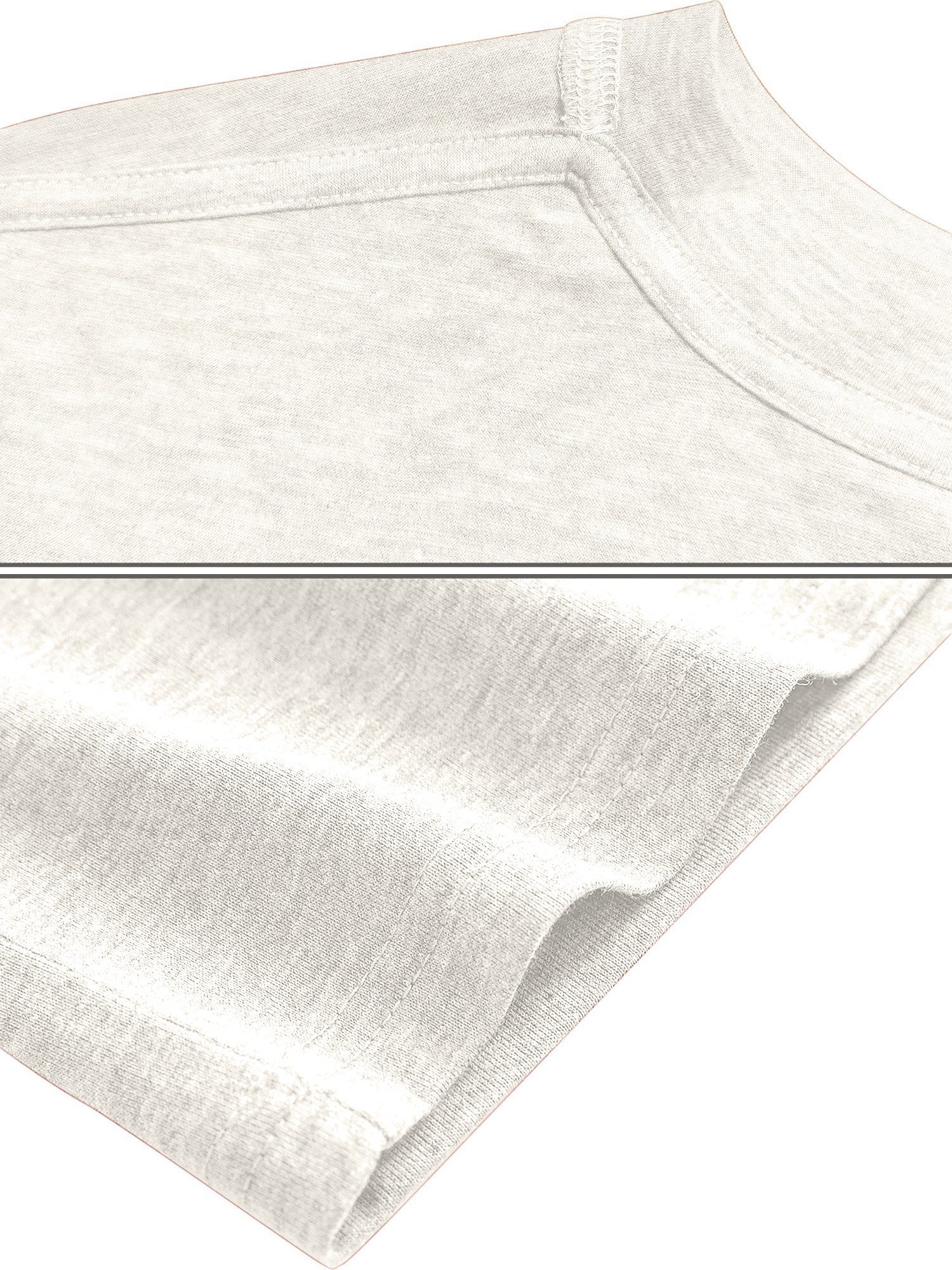 PYLIKE Rundhalsshirt Damen Bequemes Sommer T shirt mit Ausgefallene Druck Bequem für Freizeit und Büro,Strandurlaub – Bild 3 von 5