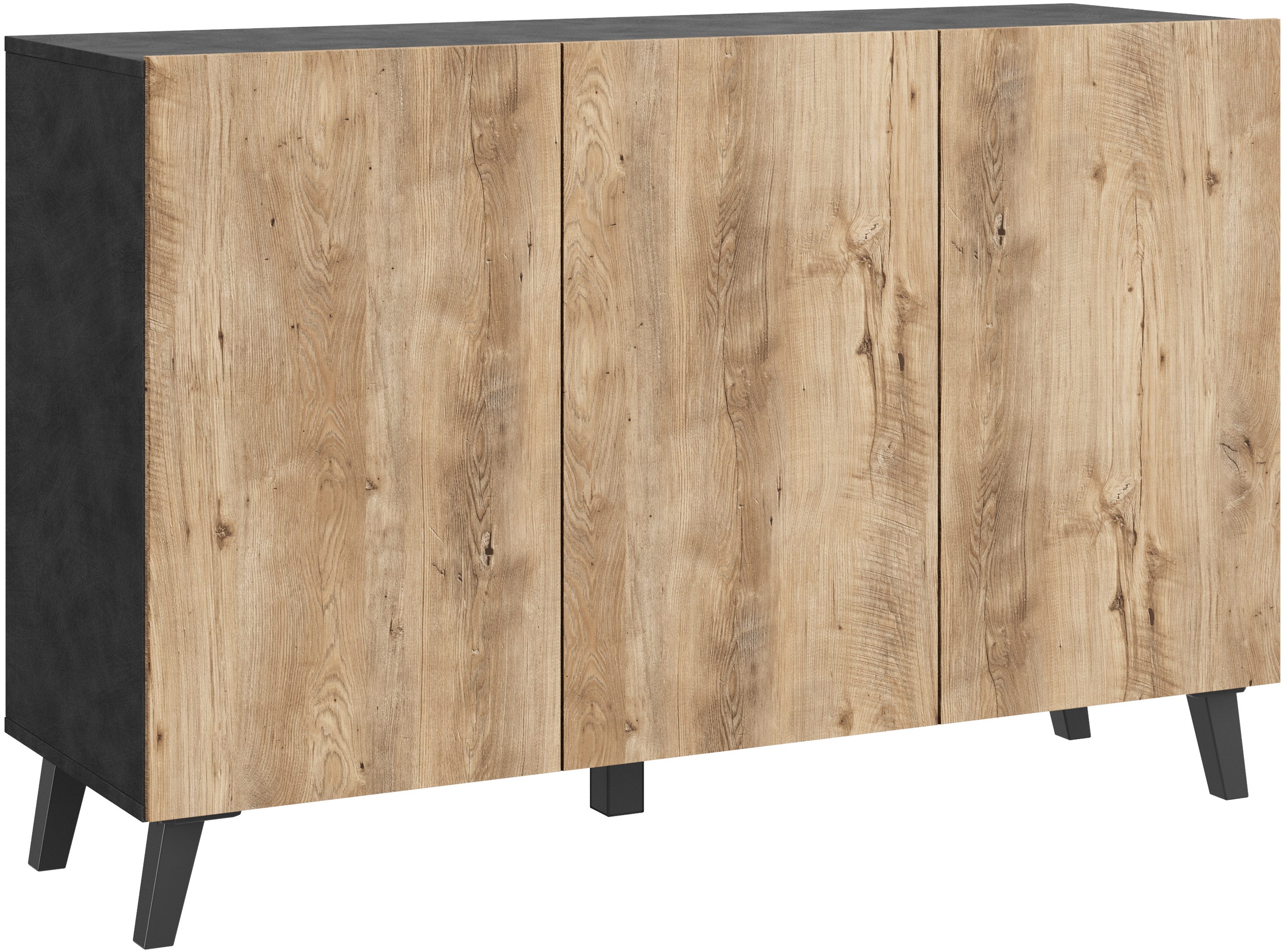 Home affaire Sideboard SIDEBOARD PHUKET II, Stilvolle, grifflose Kommode, B günstig online kaufen