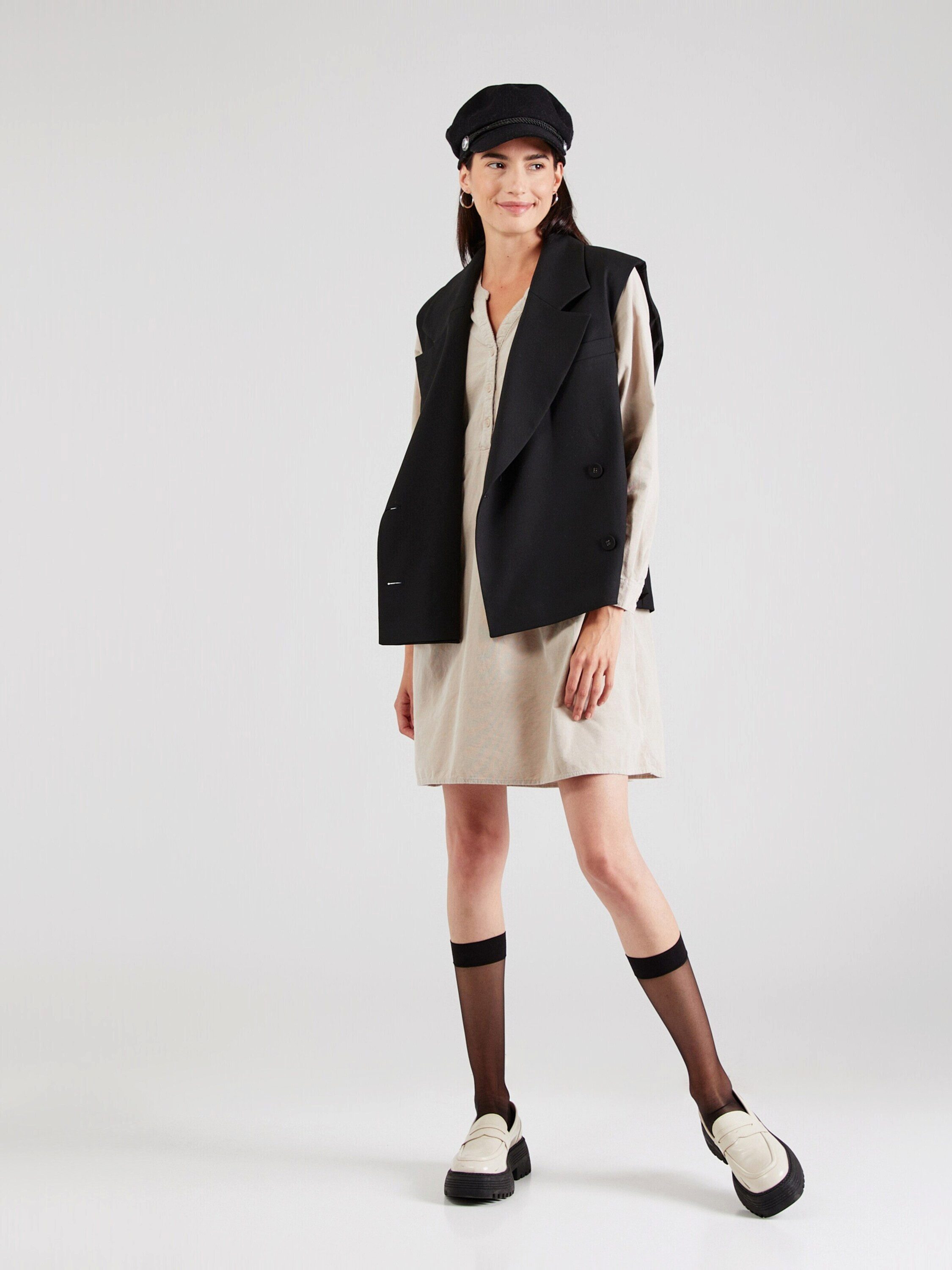 SUBLEVEL Cocktailkleid (1-tlg) Drapiert/gerafft