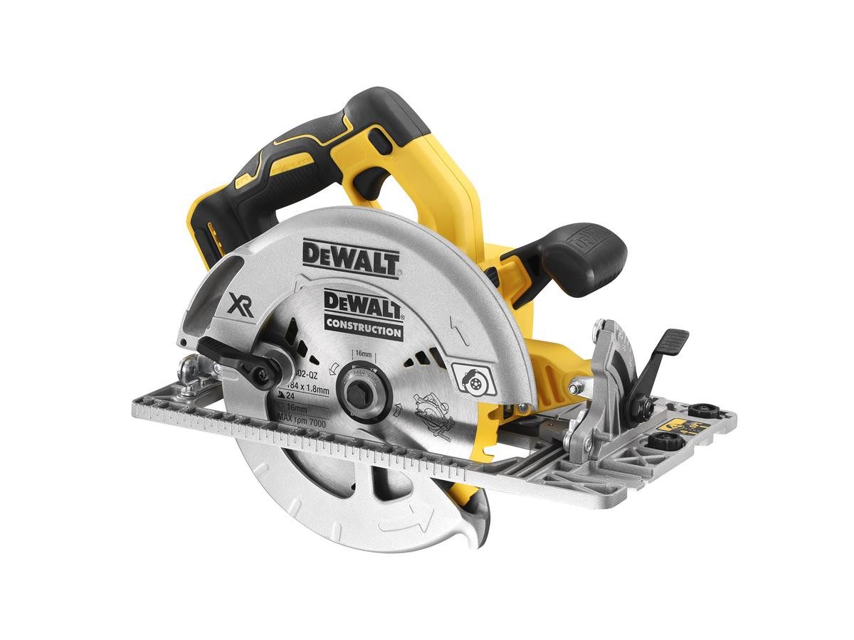 DeWalt Akku-Handkreissäge 18V (Basisv), ohne Akku und Ladegerät, Sägeblatt-Ø: 184