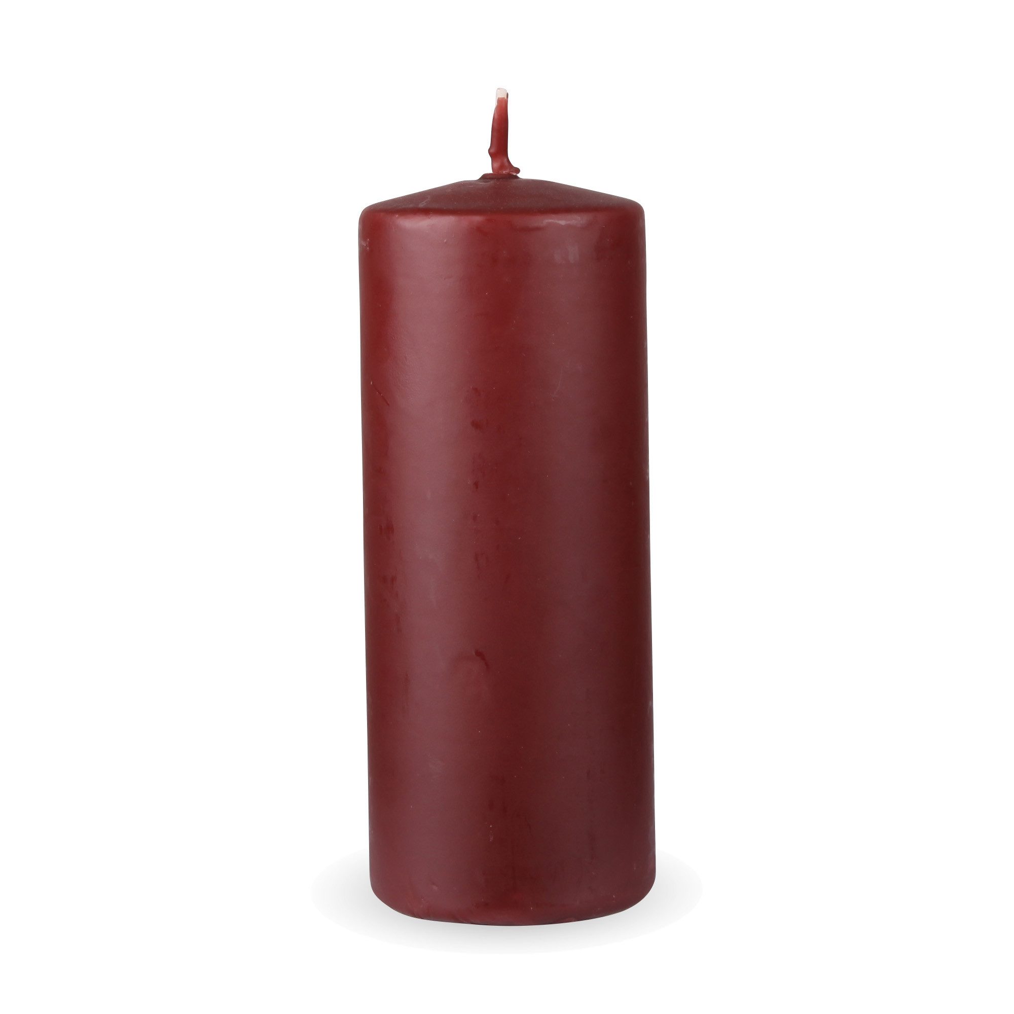 HS Candle Stumpenkerze Säulenkerze Ø7cm (1-tlg), Wachskerzen - unparfümierte Säulenkerzen - viele Farben/Größen
