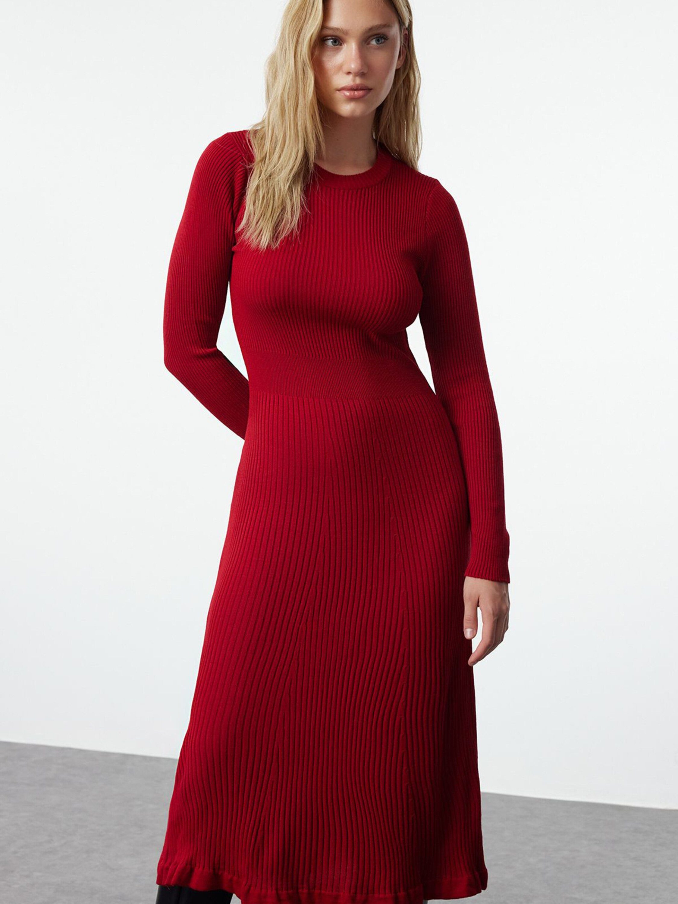 Trendyol Midikleid (1-tlg) Plain/ohne Details