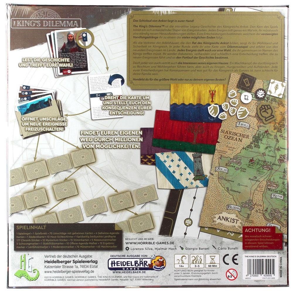 Horrible Games Spiel The Kings Dilemma
