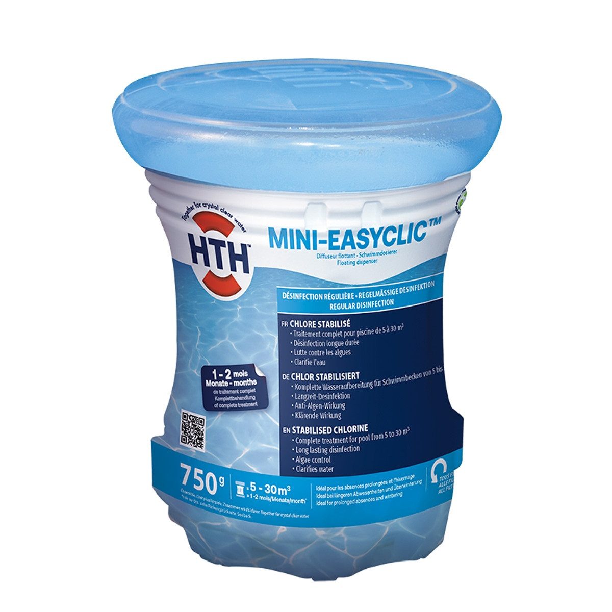 HTH Poolpflege Mini-Easyclic 750 g Chlor günstig online kaufen