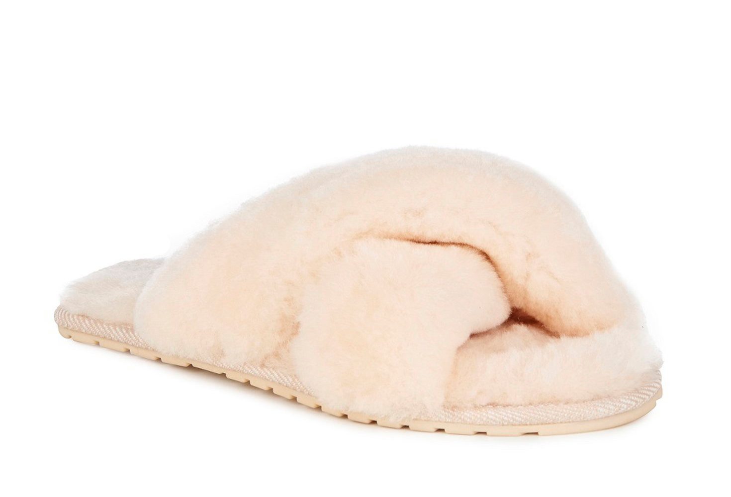 Emu Australia Slipper Mayberry (100% Schaffell) natur Damen Hausschuh