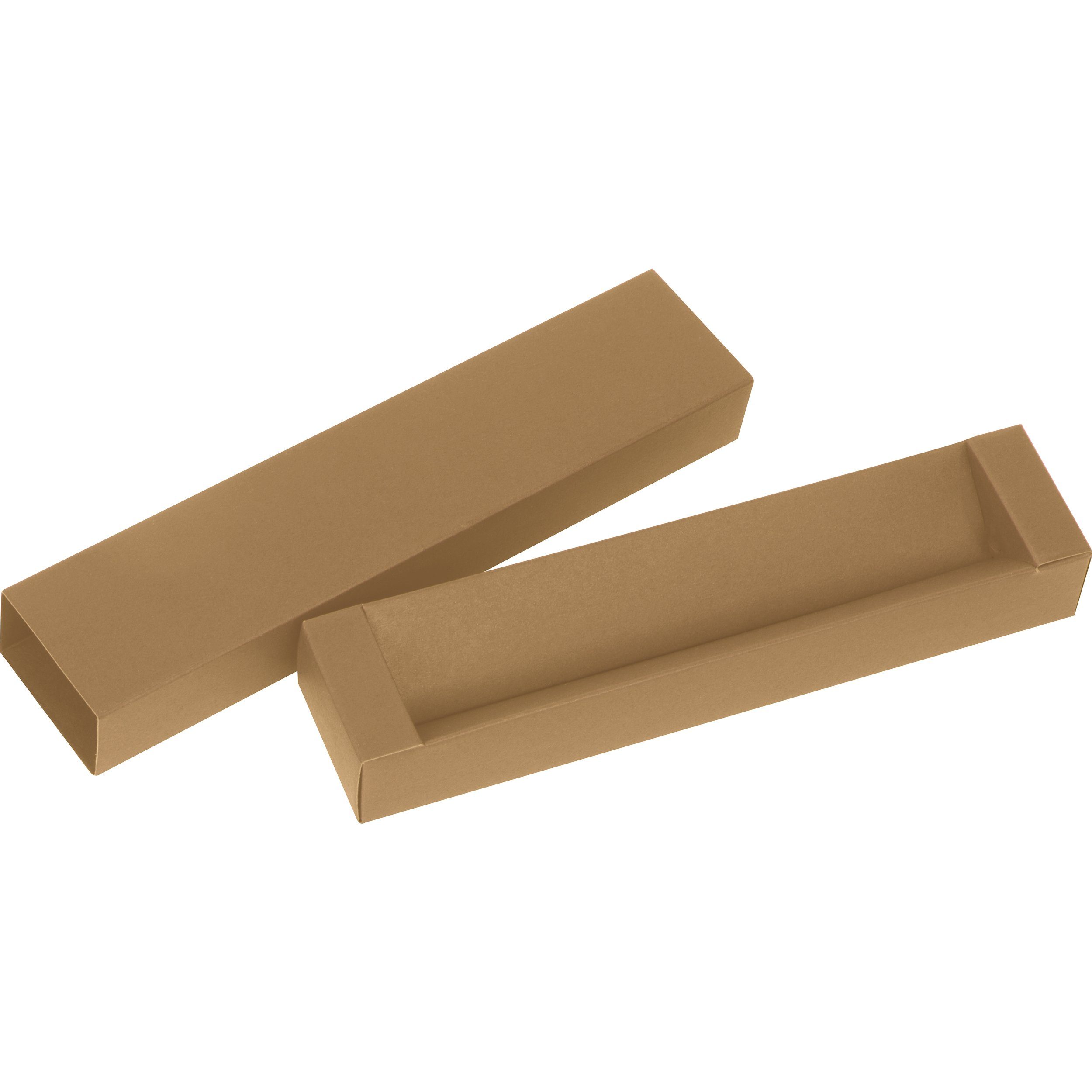 Macma Kugelschreiber Kugelschreiberetui / aus Pappe / für ein Schreibgerät / Farbe: beige