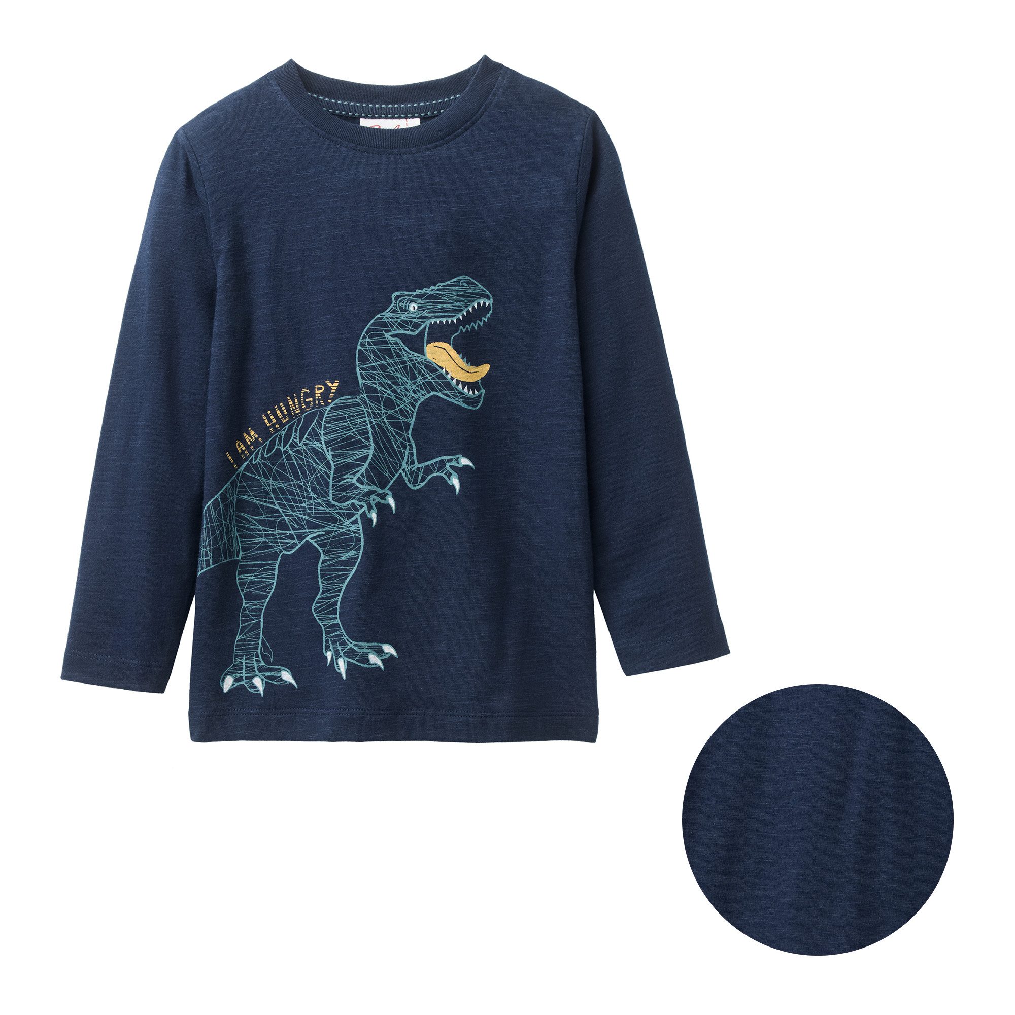 People Wear Organic Langarmshirt mit Motiv aus Bio-Baumwolle