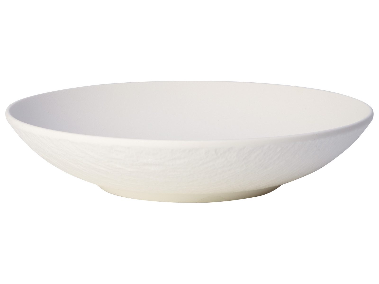 Schale Manufacture Rock blanc Schale flach 24 cm