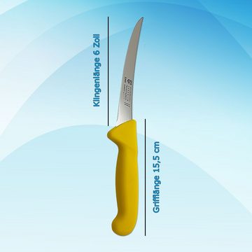 SMI Ausbeinmesser 5, 6 Zoll Solingen Messer Ausbeinmesser Metzgermesser Fleischmesser, 2-tlg