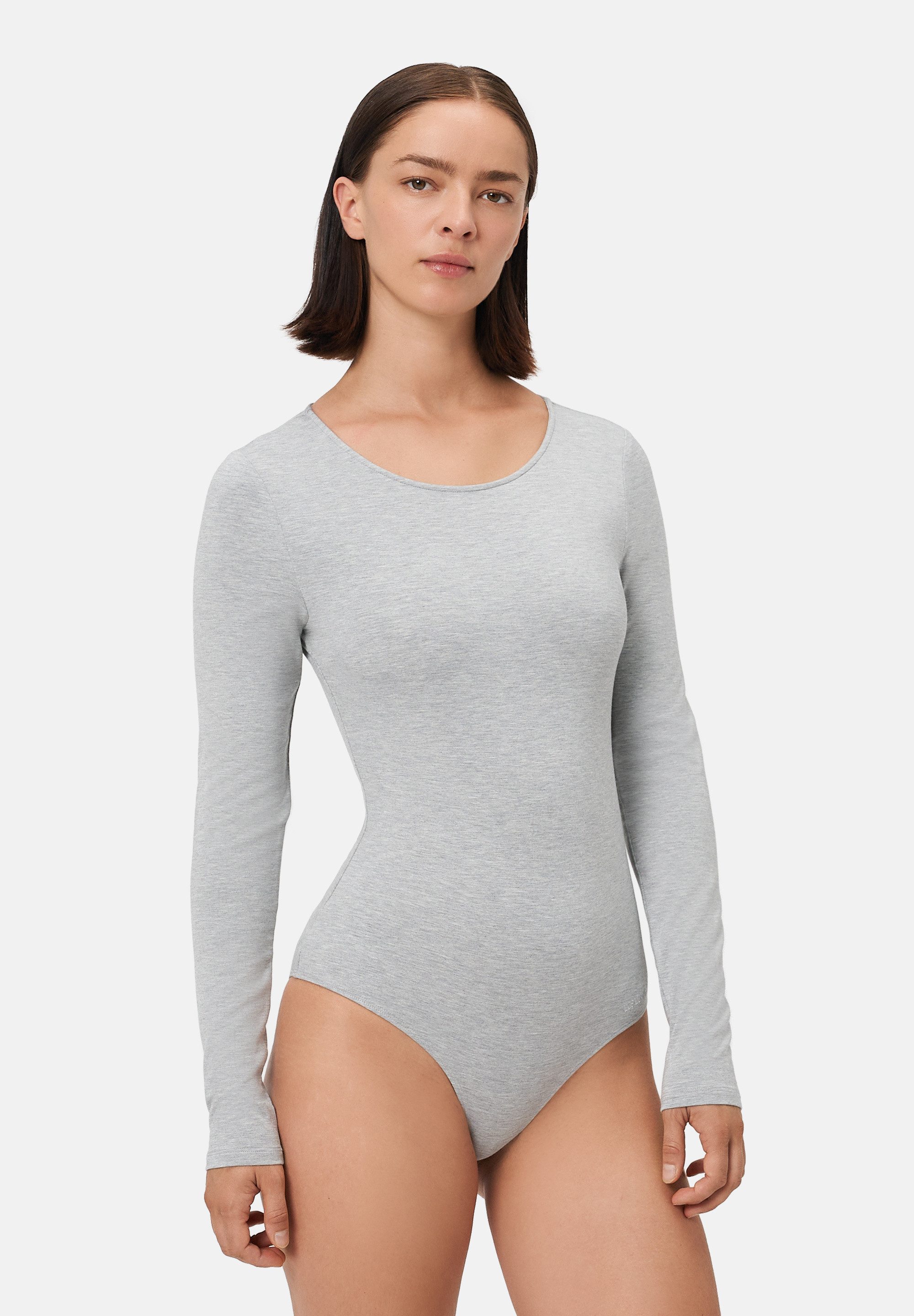 Les Lunes Langarmbody ALENA Warm Longsleeve Thermo Bodysuit Thermoeffekt, gebrushte Innenseite, atmungsaktiv