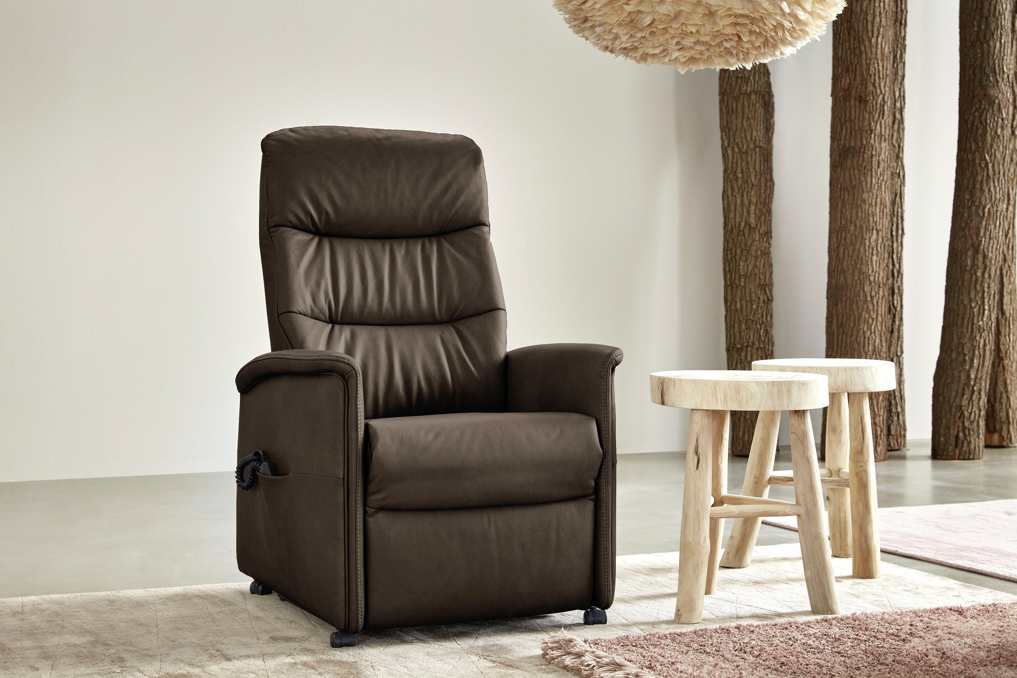 Relaxsessel in Aufstehhilfe 3 Sitzhöhen, himolla verstellbar, manuell himolla oder 9051, elektrisch
