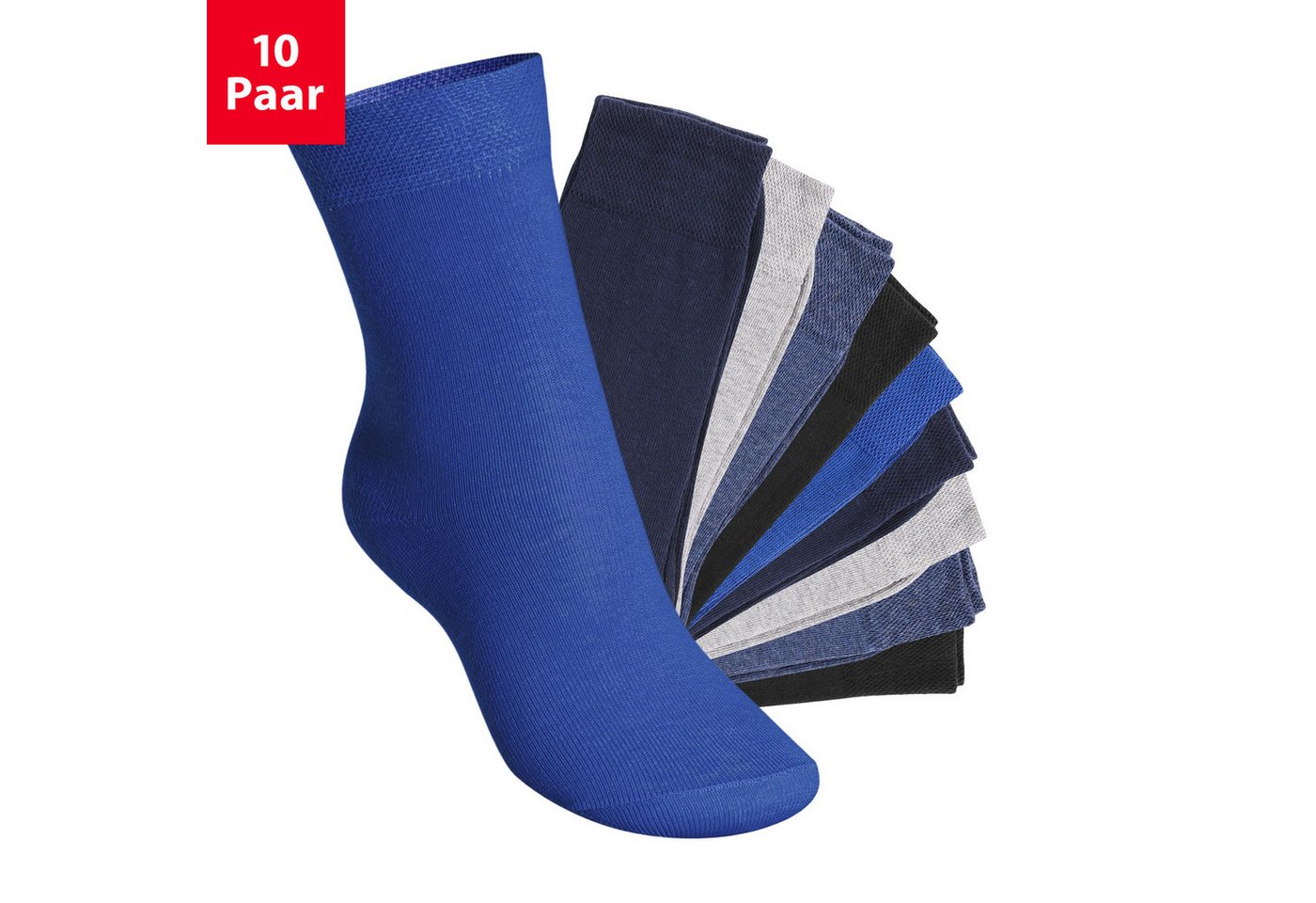 Footstar Basicsocken EVERYDAY! 10 Paar Kinder Socken für Jungen & Mädchen