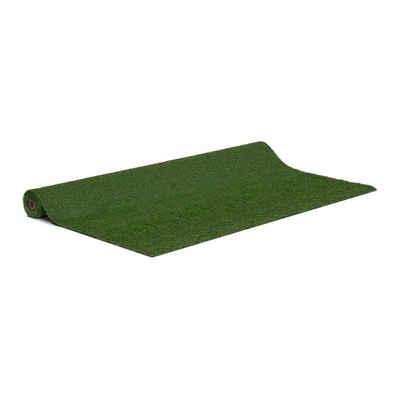 Kunstrasen »Artificial grass - 200 x 400 cm - Height: 20 mm - Stitch rate: 13/10 cm - UV-resistant«, Hillvert, Höhe 2 mm